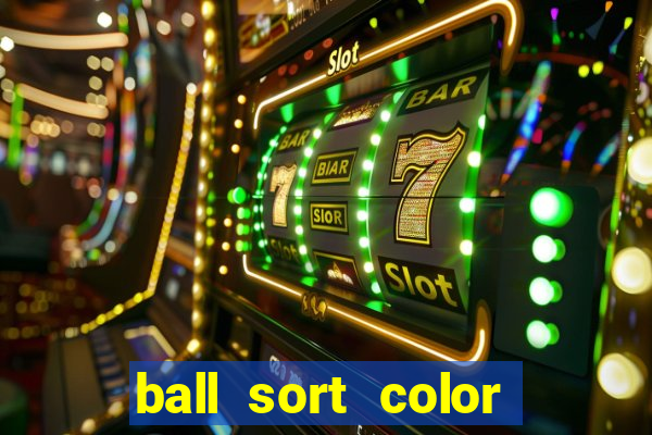 ball sort color water puzzle